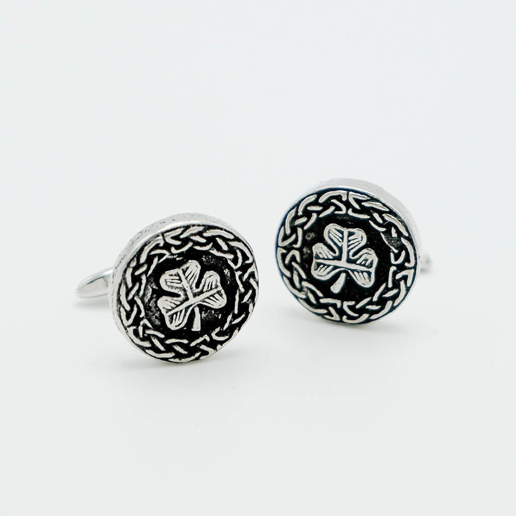 Shamrock Pocket Cufflinks