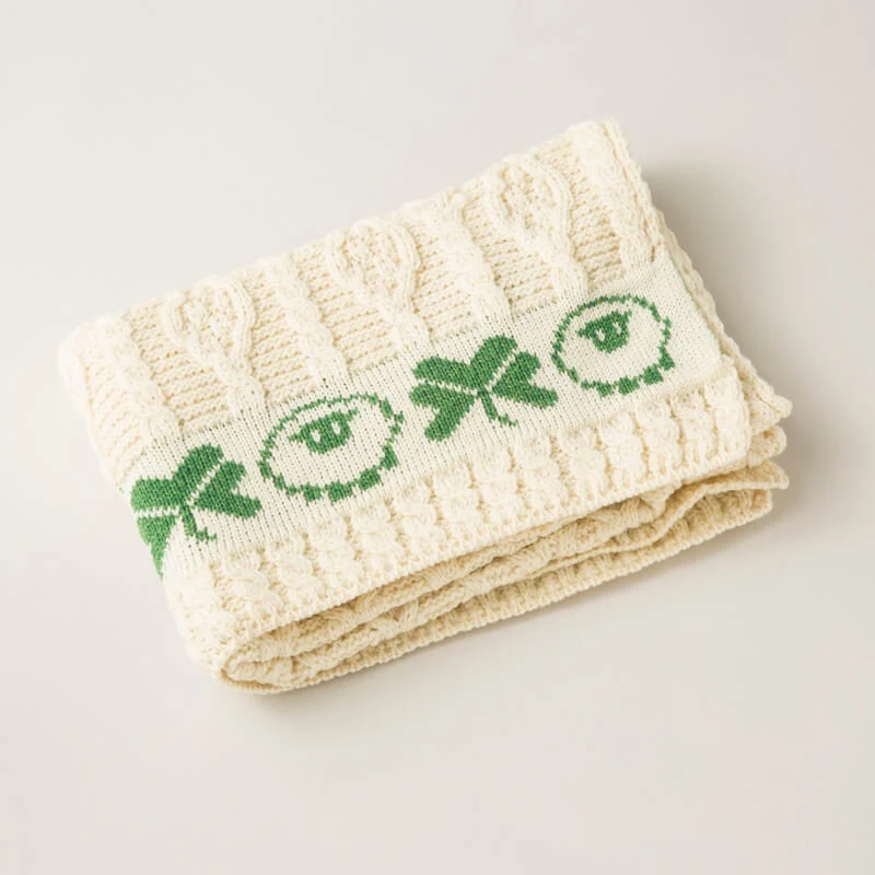 Irish Shamrock Baby Blanket - Image 3