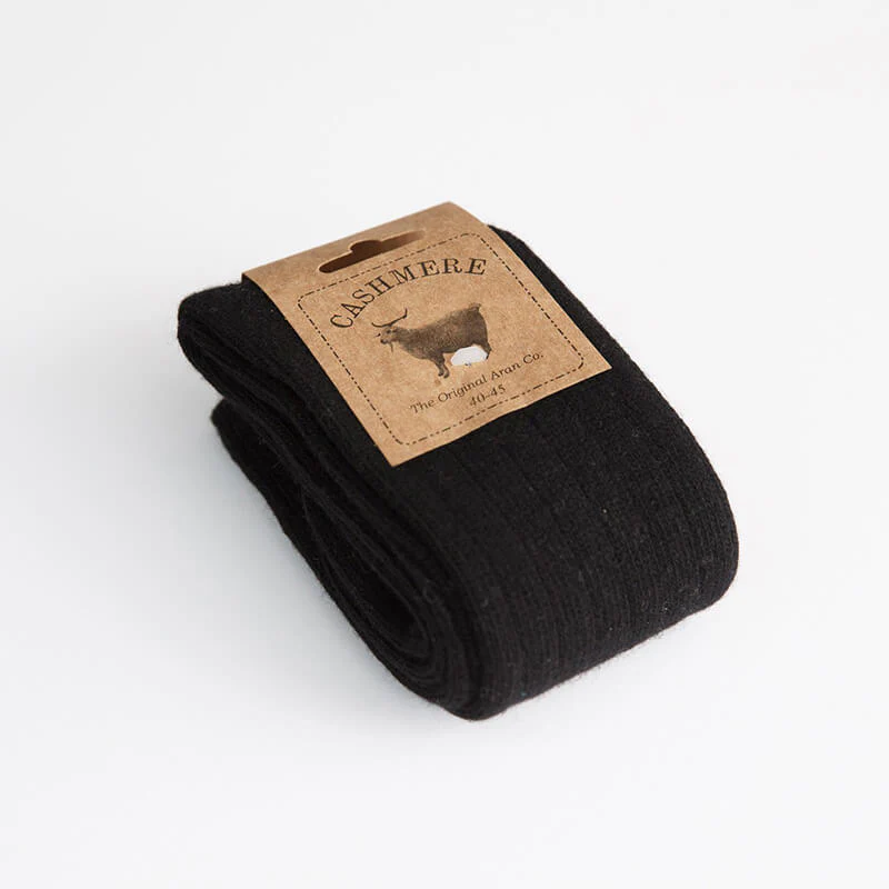 Ladies Cashmere Blend Irish Wool Socks - Image 5