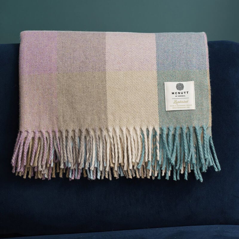 Mc Nutt Lambswool Check Throw - Image 2