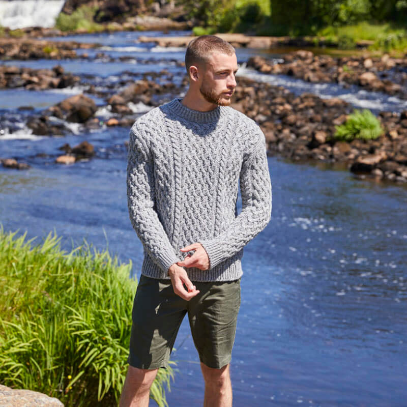 McConnell Fermoy Aran Sweater - Image 5
