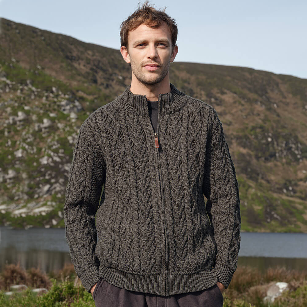 Men's Fisherman Full-Zip Cardigan - Image 4