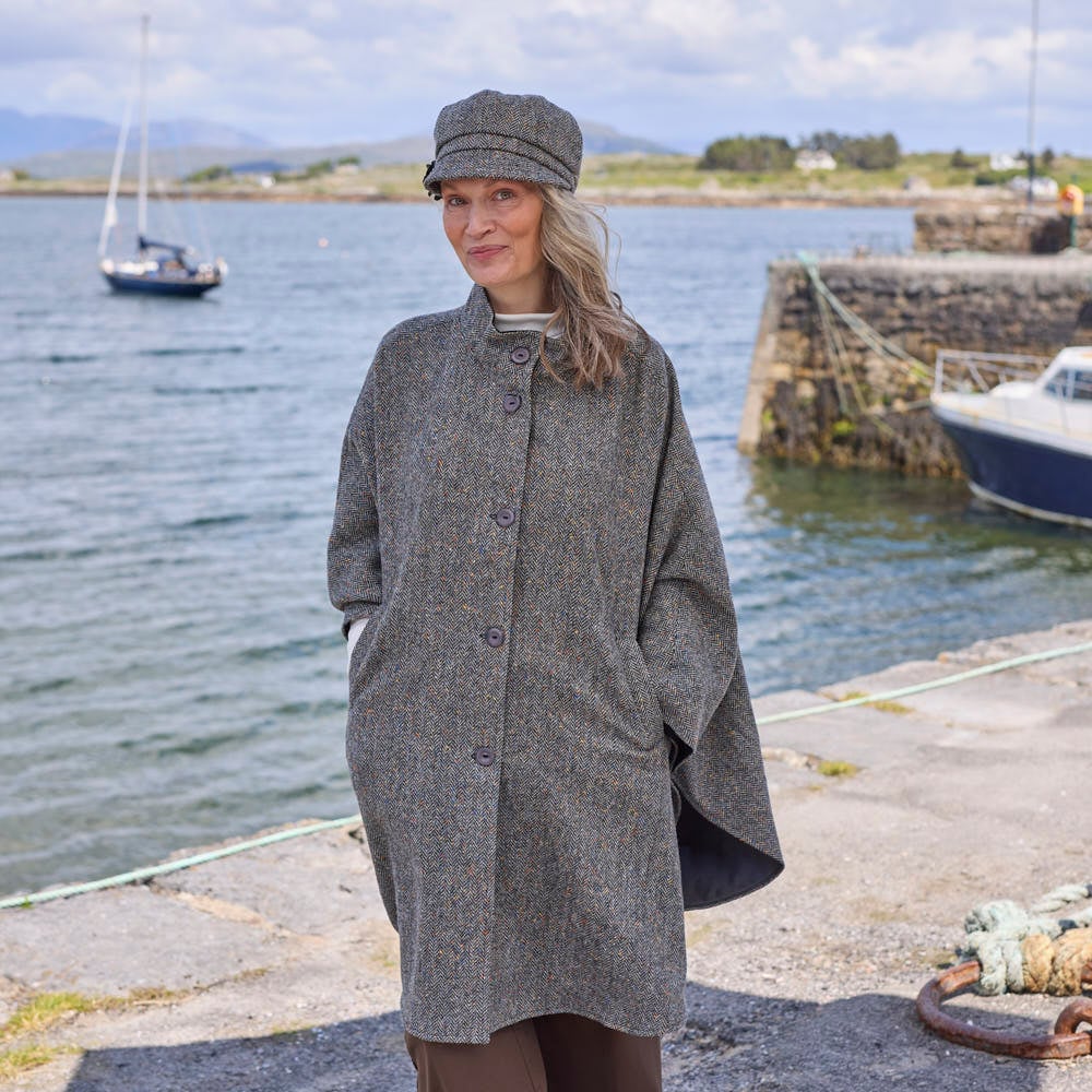 Mucros Knee-Length Cape - Image 2