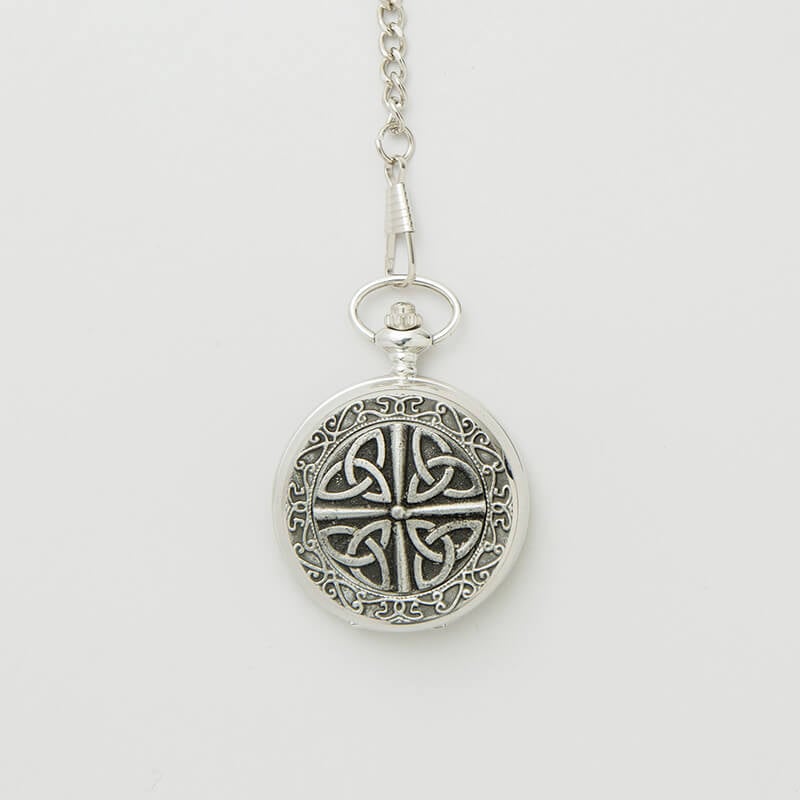 Mullingar Pewter Trinity Mechanical Pocket Watch - Image 2
