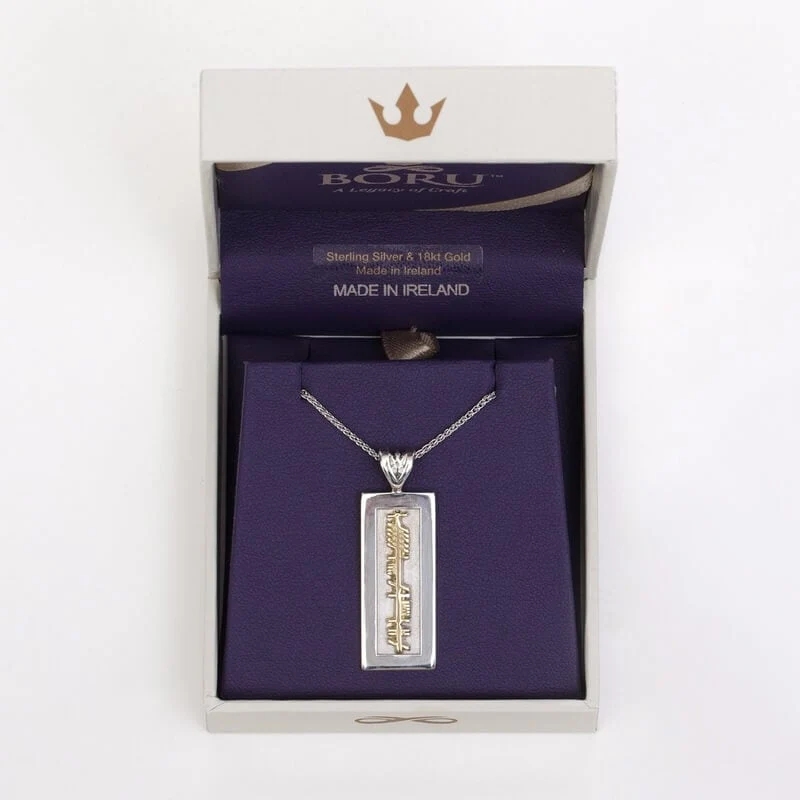 Ogham My Soulmate Pendant 18k Gold - Image 5