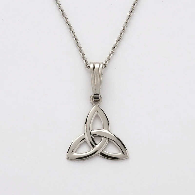 Sterling Silver Trinity Knot Celtic Pendant