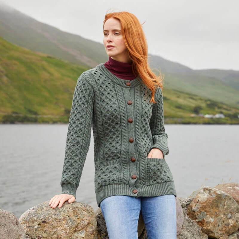 The Banna Aran Cardigan - Image 9