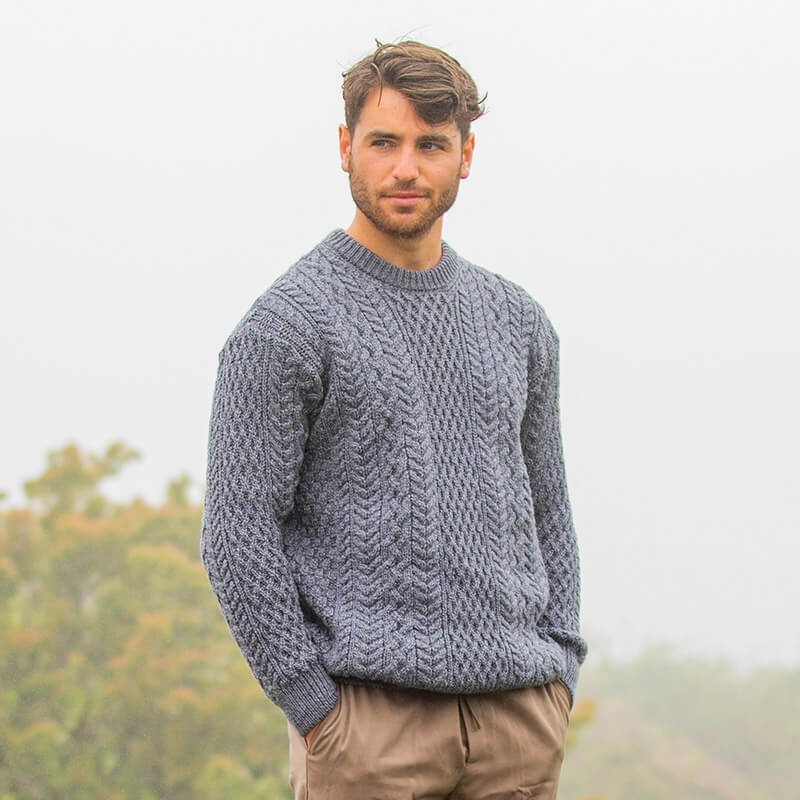 The Slievemore Aran Sweater - Image 2