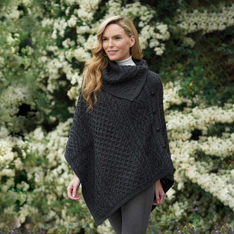 The Tullagh Aran Poncho - Image 2