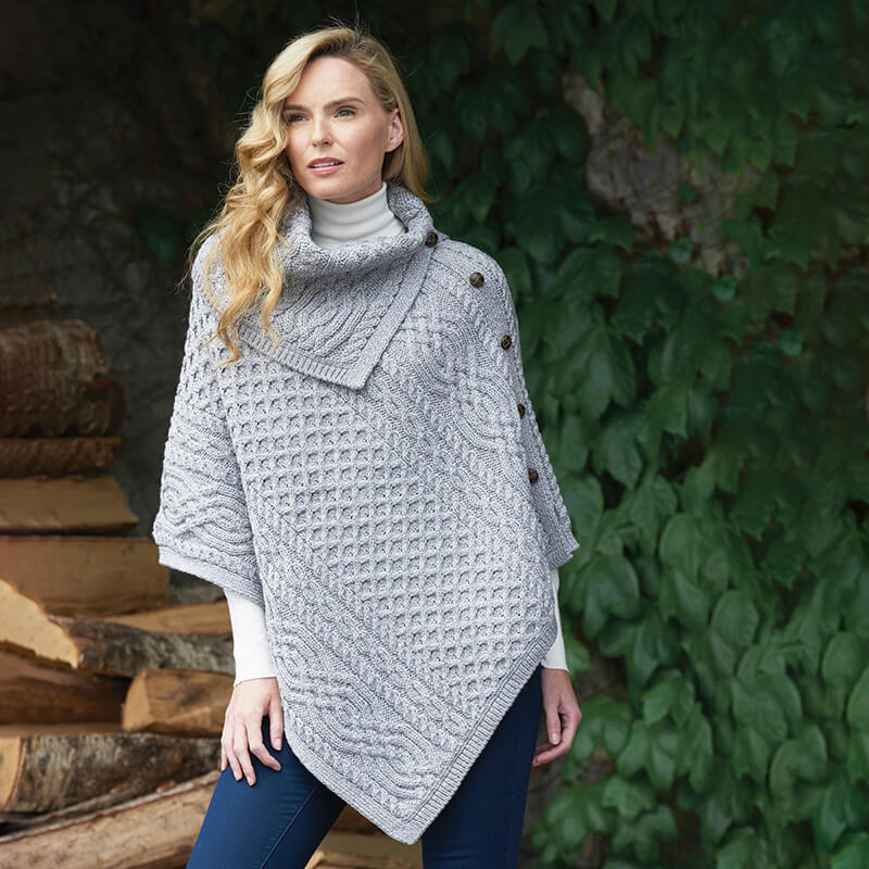 The Tullagh Aran Poncho - Image 3