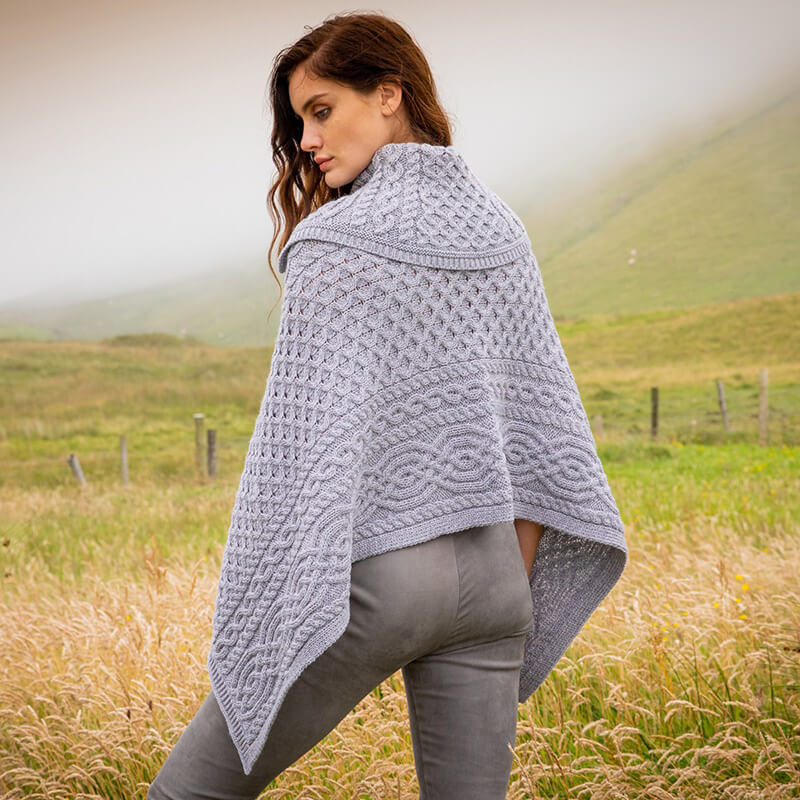 The Tullagh Aran Poncho - Image 4
