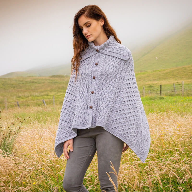 The Tullagh Aran Poncho - Image 8