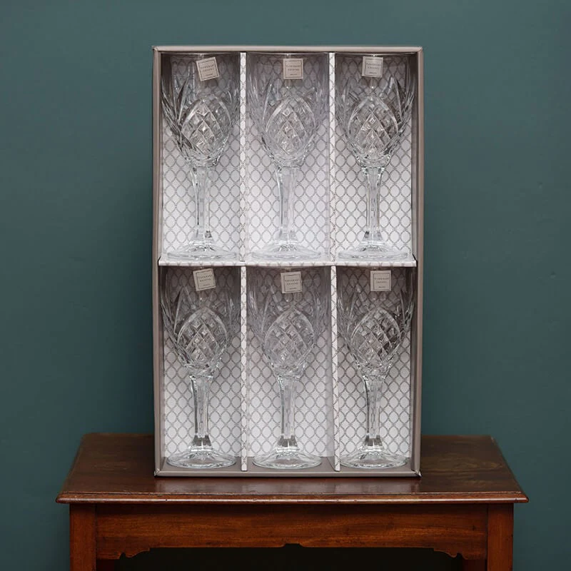 Tipperary Crystal Belvedere Set of 6 Wine Glasses - Image 2