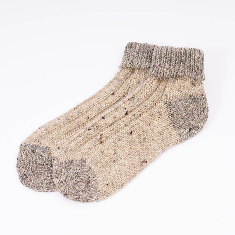 Two Tone Wool Ankle Socks - Image 6