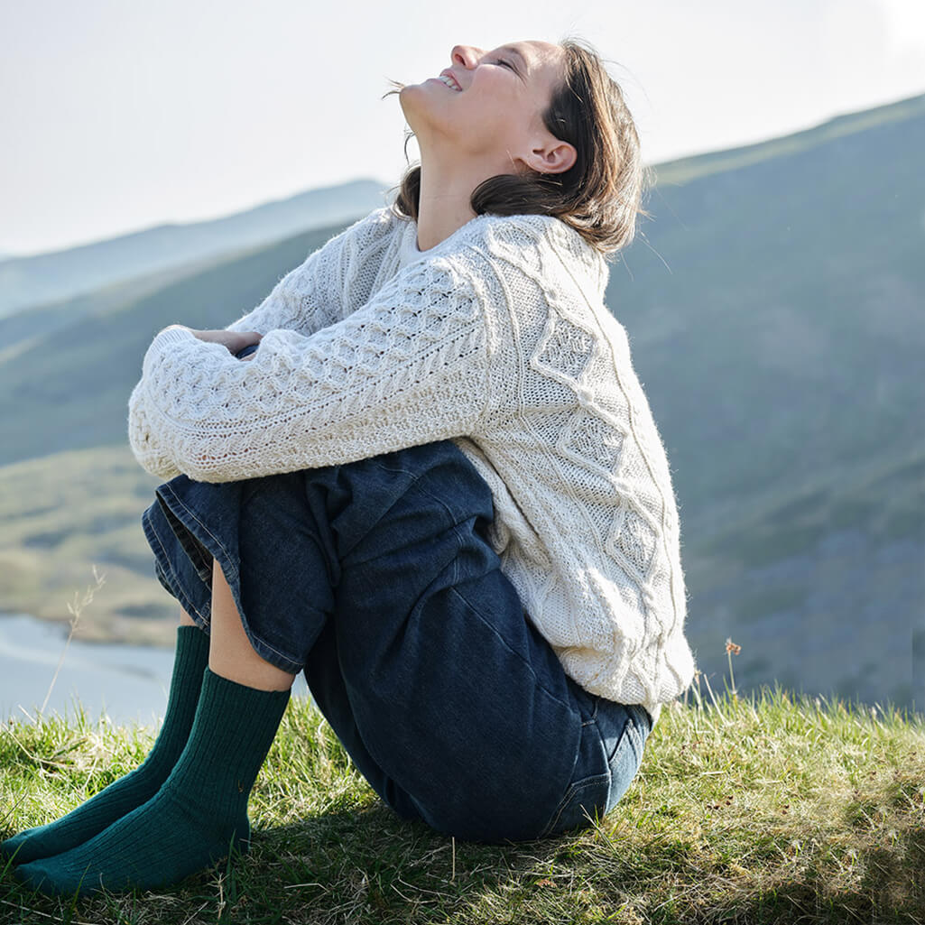 Women's Irish Lambswool Socks