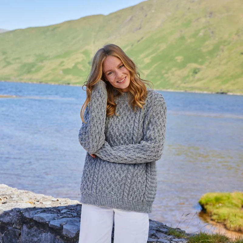 Women's McConnell Fermoy Aran Sweater - Image 4